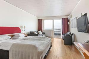 Letto o letti in una camera di Best Western Hotel Corallen