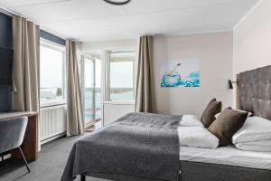 Letto o letti in una camera di Best Western Hotel Corallen