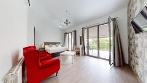 Posezení v ubytování Bellevall hotel