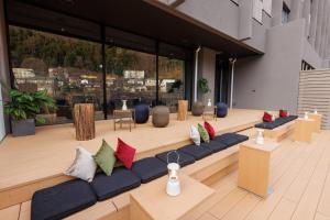Posezení v ubytování Minakami Onsen Aratashi Minakami