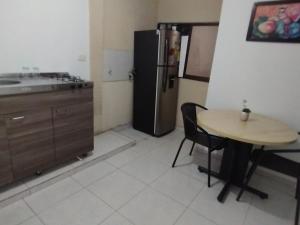 Dapur atau dapur kecil di El Hogar de Ami
