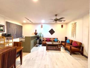 Χώρος καθιστικού στο Vista Angkor Residence