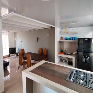 Dapur atau dapur kecil di Conjunto Buganviles - Casa No 7 o 3