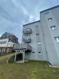 Budova, kde se apartmán nachází