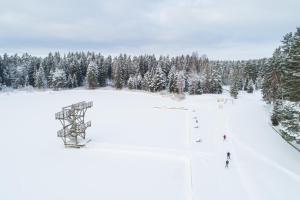Tõrva Veemõnula Spaahotell v zimě