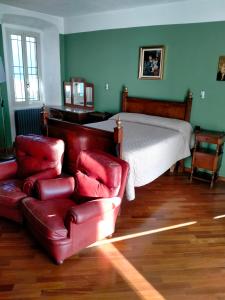 Postel nebo postele na pokoji v ubytování CASA VACANZE "LA QUIETE"