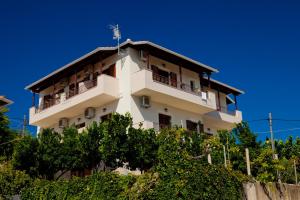 O edifício em que o apart-hotel se localiza