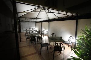Reštaurácia alebo iné gastronomické zariadenie v ubytovaní Hotel San Michele