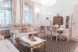 Część wypoczynkowa w obiekcie Apartment Luxury Nostalgia
