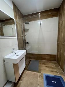 Koupelna v ubytování Wolf Apartment Zagreb + 20 fotografií