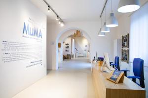 Vstupní hala nebo recepce v ubytování MuMA Hostel