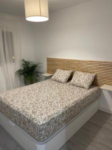 Posteľ alebo postele v izbe v ubytovaní PRINCESA Suite 1