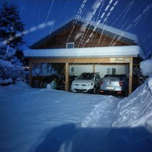 Haus Flua v zimě