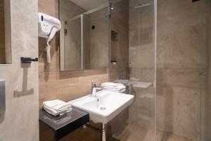 Salle de bains dans l'établissement Hotel Element