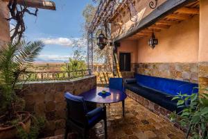 Μπαλκόνι ή βεράντα στο Hôtel Riad Dar Daïf