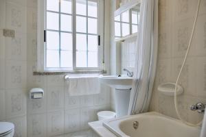 A bathroom at Apartamento en el centro de Portosin