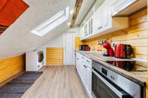 A kitchen or kitchenette at Sofia Folklore Life Apartment Még 8 kép
