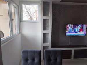 TV a/nebo společenská místnost v ubytování VIN Studio