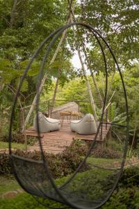 Vrt pred nastanitvijo Tava Glamping Cerro