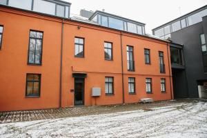 Bygningen som lejligheden ligger i