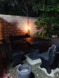 Zona de estar de mirissa niraj guest