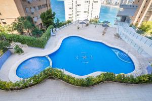 Basen w obiekcie Trinisol 7-A Sea Views Apartment Levante Beach lub w pobliżu
