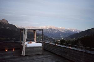 Widok na góry z tego hotelu