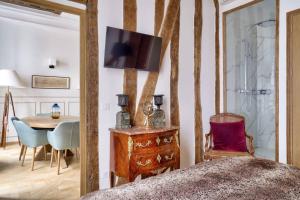 Posedenie v ubytovaní Grandiose appartement au cœur de Paris