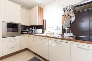 Kuchyňa alebo kuchynka v ubytovaní Luxury Apartment Emily with Amazing Sea View