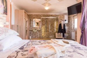 Posteľ alebo postele v izbe v ubytovaní Luxury Apartment Emily with Amazing Sea View
