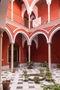 Ogród w obiekcie Casa Palacio Doña Guiomar