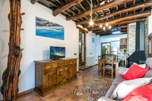 Posezení v ubytování Casa Antonia Capileira La Alpujarra