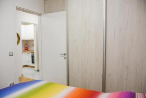 Postel nebo postele na pokoji v ubytování Apartment Barcelona Zemun Belgrade