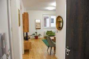 Posezení v ubytování Apartment Barcelona Zemun Belgrade