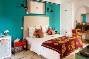 Cama o camas de una habitación en Indian Palace
