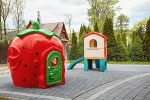 Herní místnost nebo prostor pro děti v ubytování Villa Cannes Resort Zakopane - grota solna, sauna fińska