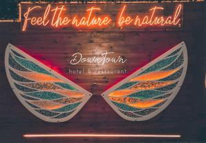 Certifikát, hodnocení, plakát nebo jiný dokument vystavený v ubytování DownTown Hotel