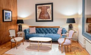 Posezení v ubytování Hotel Alcazar Irun