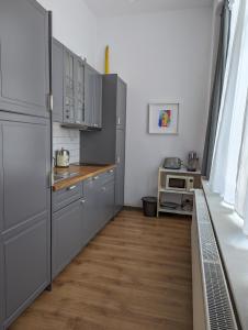 Cucina o angolo cottura di Apartmán VEJPRTY- Apartment WEIPERT