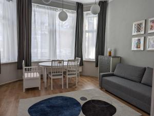 Area soggiorno di Apartmán VEJPRTY- Apartment WEIPERT