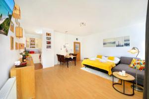 Posteľ alebo postele v izbe v ubytovaní Apartment Labská 108 Špindlerův MLýn