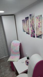 Χώρος καθιστικού στο Rooms Stefan