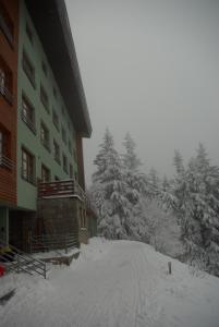 Cihlářská bouda, apartmán 307 v zime