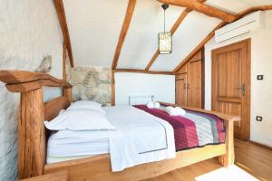Posteľ alebo postele v izbe v ubytovaní House Robinzon Sea beauty