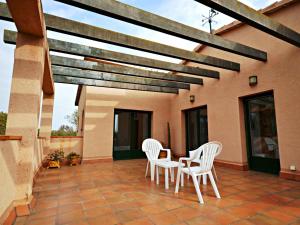 Balkón alebo terasa v ubytovaní Casa con Piscina, Wifi, A/A y Barbacoa en Sant Pere Pescador - ES-89-82