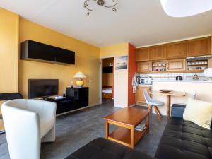 Η κουζίνα ή μικρή κουζίνα στο Appartement 4 pers, proche plage, balcon vue océan - FR-1-521-162