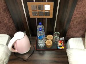 Hotel Hot Pot, Dhangadhi的休息区