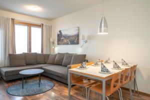 Posezení v ubytování Ski-Inn RukaSuites