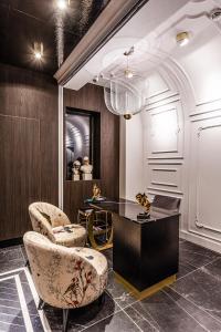 Posezení v ubytování O11 Boutique Hotel Vienna