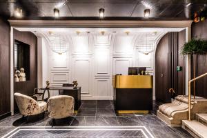 Posezení v ubytování O11 Boutique Hotel Vienna